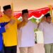Empat partai politik, yaitu Partai Gerindra, Partai Golkar, PKB hingga PAN resmi mengusung Menteri Pertahanan Prabowo Subianto sebagai bakal calon presiden (bacapres) 2024. Keempat ketum secara resmi menandatangani kerja sama politik itu tepat di momen deklarasi dukungan.
Momen deklarasi dukungan itu dilakukan di Museum Perumusan Naskah Proklamasi, Menteng, Jakarta Pusat, Minggu (13/8/2023). - FOTO | Dok. PKBTalk24