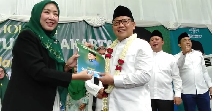 Perempuan NU DKI Jakarta Bershalawat deklarasi dukung Gus Muhaimin 2024 - FOTO | Dok. PKBTalk24
