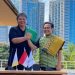 Ketua Umum DPP PKB Gus Muhaimin dan Ketua Umum Golkar Airlangga, lembpar wacara koalisi KIB dan KKIR bergabung - FOTO | Dok. Media DPP PKB