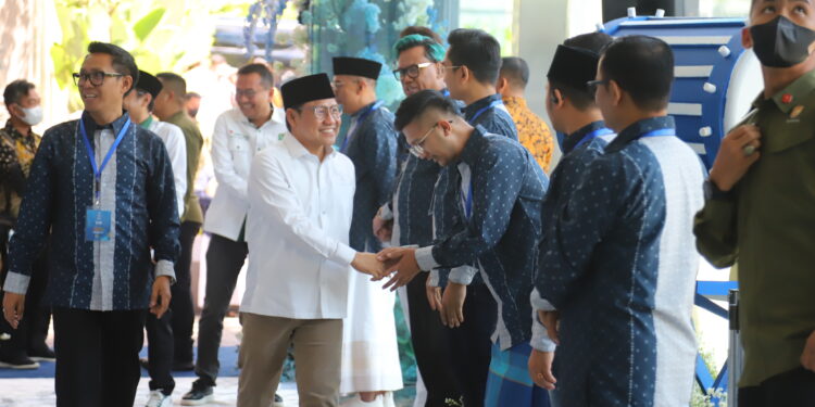 Gus Muhaimin meminta masyarakat waspadai potensi peredaran uang palsu jelang lebaran Idul Fitri 144 H. FOTO | Dok. Media Cender DPP PKB