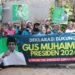 Komunitas Sanggar Senam Cerita Pola Gadung, Jakarta Timur, Deklarasi Dukung Gus Muhaimin Presiden 2024, Senin (10/7/2023) - FOTO | PKBTalk24