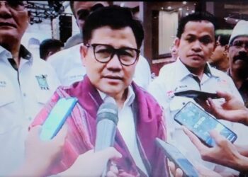 Ketua Umum PKB, Muhaimin Iskandar, silaturahmi dengan tokoh lintas agama Sumatera Utara (Sumut) yang diselenggarakan Badan Persaudaraan Antariman (Berani) di Medan, Rabu (2/8/2023) - FOTO | Dok. Istimewa