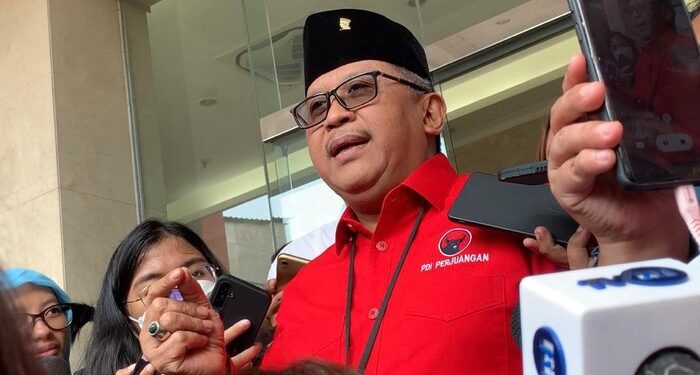 Sekjen PDIP Hasto Kristiyanto, menilai positif pertemuan Ganjar dan Cak Imin, Jumat (18/8/2023), FOTO | Dok. Detikdotcom