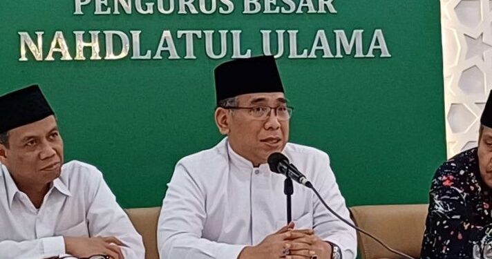 Ketum PBNU, Yahya Cholil Staquf atau Gus Yahya mengaku hingga saat ini belum pernah keluar dari PKB, Jumat (15/9/2023). FOTO | Dok. Istimewa