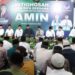 Suasana istighosah dan doa bersama NasDem dan PKB untuk Anies Baswedan dan Muhaimin Iskandar di Pendopo Pulo Nangka, Kayu Putih, Pulo Gadung, Jakarta Timur, Kamis (7/9/2023). 