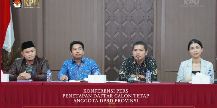 KPUD DKI Umumkan 1.818 Orang Masuk DCT Anggota DPRD DKI Jakarta di Pemilu 2024