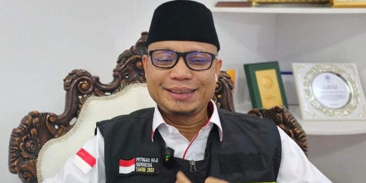 Direktur Pelayanan Haji Luar Negeri Subhan Cholid di Jakarta, Selasa (7/5/2024).