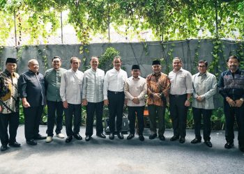 Anies Baswedan dan Gus Muhaimin saat pembubaran Ti,mnas AMIN, di Jakarta - FOTO | Istimewa