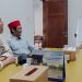 Ketua Umum Konfederasi Serikat Pekerja Seluruh Indonesia (KSPSI), Jumhur Hidayat (kanan), menerima kunjungan silaturrahmi Sekwil DPW PKB Jakarta, H. Mohammad Fauzi (paling kiri) dan tim, di kantor KSPSI, Jumat (17/5/2024). FOTO | Dok. PKBTalk24