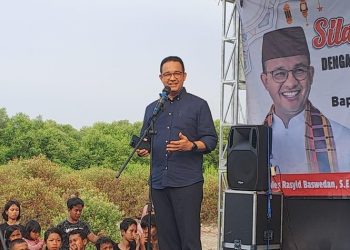 Halal Bihalal dengan PKL, Anies Nyatakan Serius Pertimbangkan Maju Pilkada DKJ