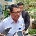 Plt Disdik DKI Jakarta, Budi Awaluddin, saat diwawancara wartawan di Balai Kota DKI Jakarta, Rabu (26/4/2023. FOTO | Dok. Kompas.com