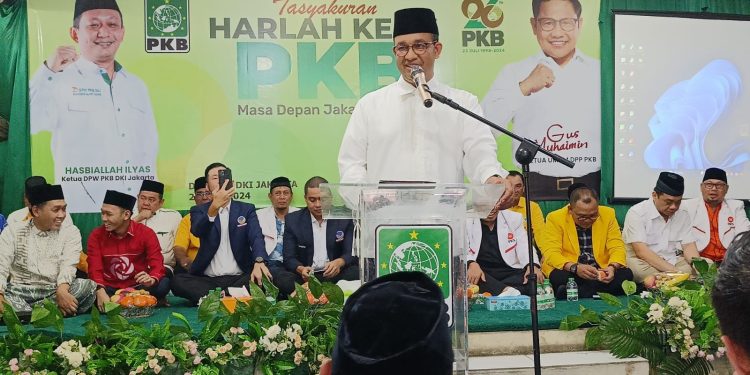 Hadiri Harlah ke-26 PKB Jakarta, Anies Puji Keberhasilan PKB Raih 10 Kursi DPRD Jakarta