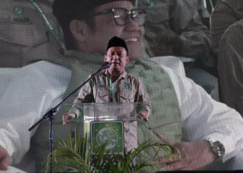 Ketua DPW PKB Jakarta H. Hasbiallah Ilyas, menyatakan PKB Jakarta masih konsisten dukung Anies di Pilgub Jakaarta. Kamis (8/8/2024). FOTO | PKBTalk24