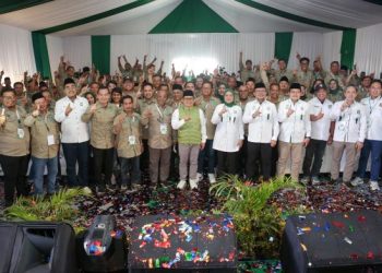 Perubahan Wilaya VI, Ketum PKB Gus Muhaimin ajak calon pemimpin PKB manfaatkan algoritma sistem informasi untuk bersaing di era disruptif. Sabtu ( 3//2024). FOTO I Dok PKB Media Center