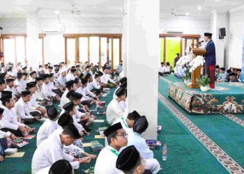 Gubernur Jakarta Pramono Anung mengunjungi Keluarga Besar Pengurus Wilayah Nahdlatul Ulama (PWNU) DKI Jakarta di kawasan Gandaria, Jakarta Selatan, Ahad (27/4/2025). FOTO | Dok. PKBTalk24