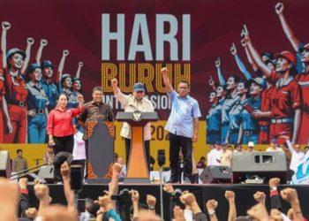janji prabowo di hari buruh internasional