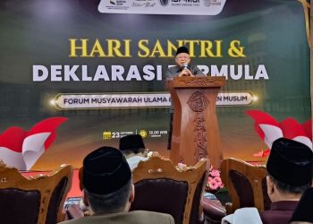 KH. Ma’ruf Amin dan Menag Resmikan Formula Santri: Gerakan Baru Ulama dan Santri Menjawab Tantangan Zaman